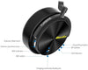 Bluedio T5 Casque stéréo Portable avec Micro pour téléphones et Musique Noir