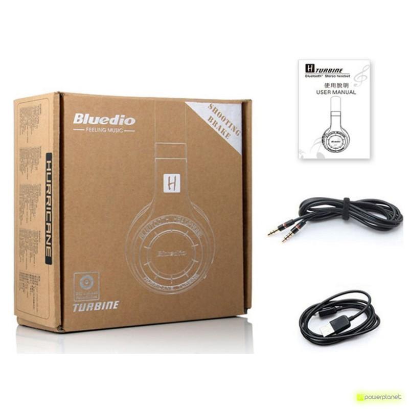 Bluedio - Casque stéréo sans fil H + Turbine - avec Bluetooth et micro intégré -Micro-SD/FM Radio BT4.1