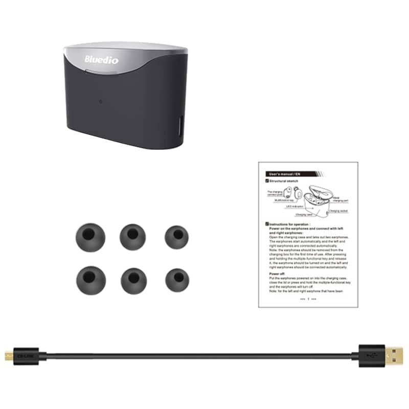 Bluedio T-Elf 2 Bluetooth 5.0 - Écouteurs intra-auriculaires