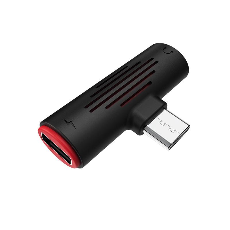 Convertisseur audio USB-C vers USB-C et prise jack 3,5 mm BV8