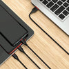 Câble 3-en-1 Lightning / Micro-USB / USB-C BX17 Enjoy