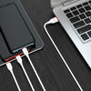 Câble 3-en-1 Lightning / Micro-USB / USB-C BX17 Enjoy